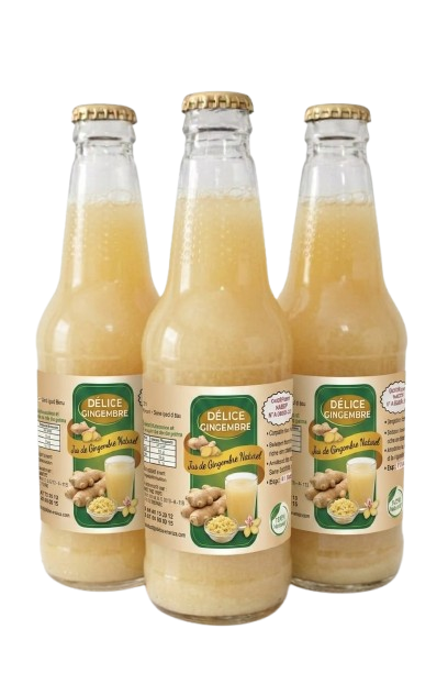 Jus de Gingembre Naturel — Délice Sêna