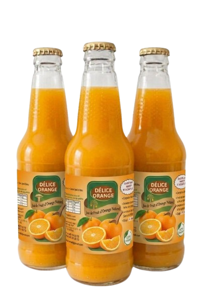 Jus de Fruit d'Orange Naturel — Délice Sêna